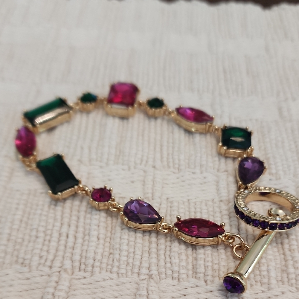Guess Multicolor Gemstone Bracelet